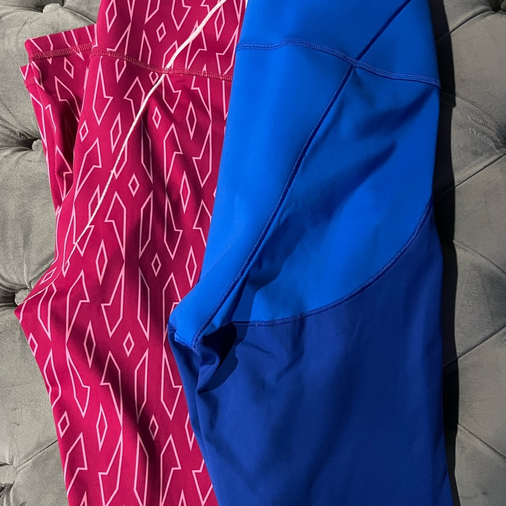 Leggings ivy park pink and blue